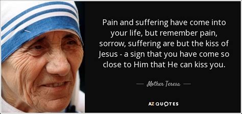 Mother Teresa Quotes About Suffering